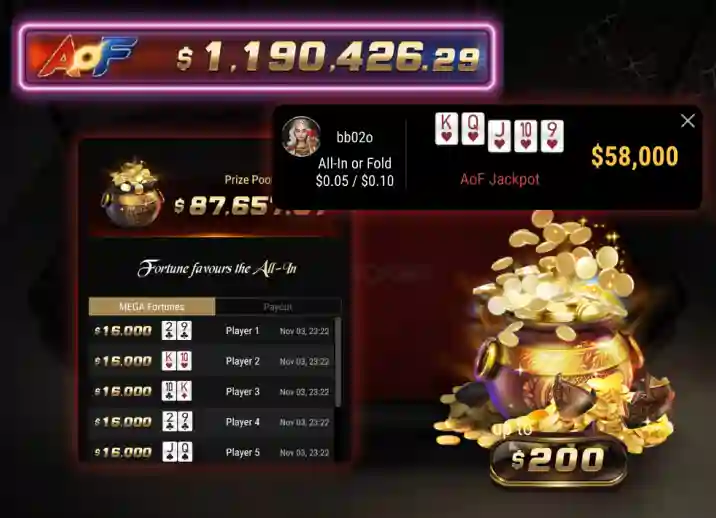 GGPoker手机客户端与游戏内容展示