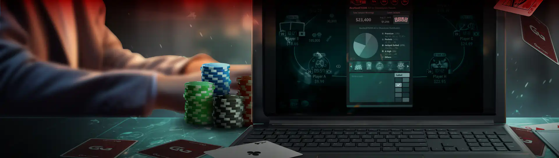 GGPoker手机客户端与游戏内容展示
